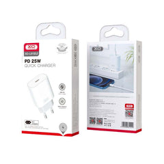 XO L91EU 25W Φορτιστής Ταχείας Φορτιστής Type-C