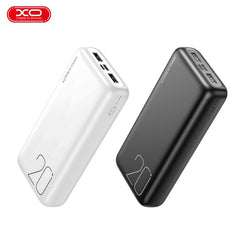 XO PR183 Power Bank με Φωτεινή Ένδειξη 20000mAh Λευκό
