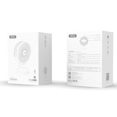 XO MF78 Ρυθμιζόμενος Ανεμιστήρας Γραφείου 4 ιντσών 1200mAh Μπλε