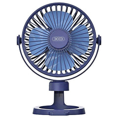 XO MF78 Ρυθμιζόμενος Ανεμιστήρας Γραφείου 4 ιντσών 1200mAh Μπλε