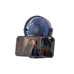 XO MF78 Ρυθμιζόμενος Ανεμιστήρας Γραφείου 4 ιντσών 1200mAh Λευκός