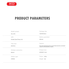 XO LP01 Bluetooth Εντοπιστής με Αμφίδρομη Αναζήτηση (συμβατό με συσκευές Apple/Android)