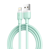 XO NB208 Καλώδιο Μεταφοράς Δεδομένων Lightning Σιλικόνης Πράσινο