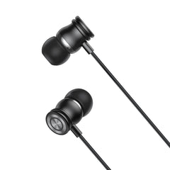 XO EP56 Μεταλλικά Ακουστικά Handsfree in-ear Type C Μαύρα