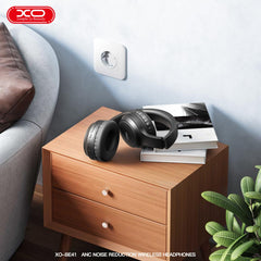 XO BE41 Ακουστικά Κεφαλής Bluetooth Star Mist με ANC Noise Reduction Μαύρα