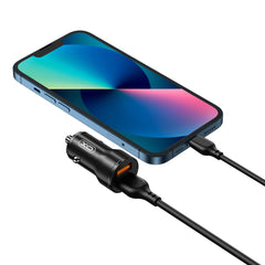 XO CC48 Smart Μεταλλικός Διπλός Φορτιστής Αυτοκινήτου USB Universal