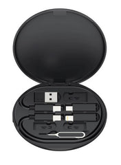 XO CX031 Αντάπτορας Family Box + Μαγνητικός ασύρματος φορτιστής 15W Μαύρο