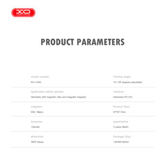 XO LP04 Anti-Loss Locator Μαγνητική Θήκη Μαύρο