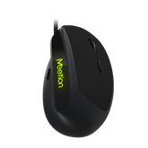 Meetion MT-M390 Κατακόρυφο Ποντίκι / Μαύρο