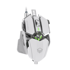 Meetion MT-M990S Μηχανικό Gaming Ποντίκι / Λευκό