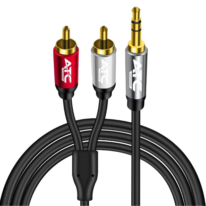 Καλώδιο ATC HQ 3.5mm M / 2 x RCA 10m