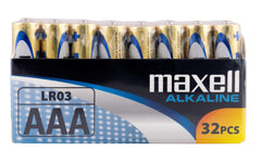 MAXELL Αλκαλικές Μπαταρίες LR03 AAA (32τμχ)