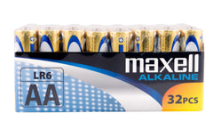 MAXELL Αλκαλικές Μπαταρίες LR6 AA (32τμχ)