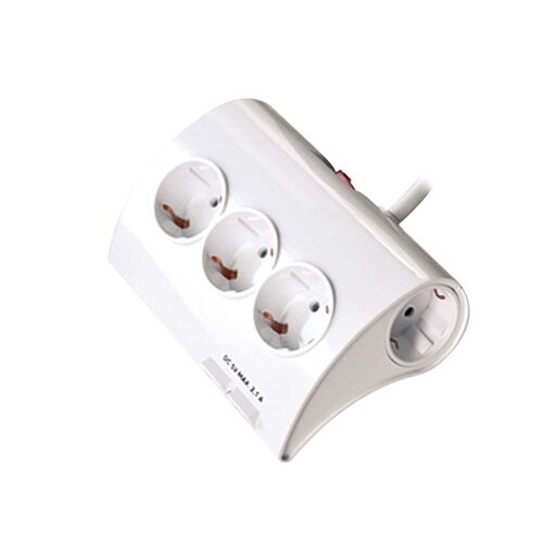 Technik Επαγγελματικό Πολύπριζο 5 Θέσεων με Καλώδιο 1.5m 2 Θύρες USB & Διακόπτη 16A