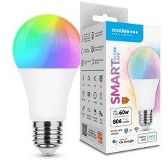Modee LED Smart Σφαιρική Λάμπα A60 9,4W E27 180° RGB 806lm με Tuya Wi-Fi