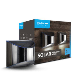 Modee Lighting LED Ηλιακό Φωτιστικό Τοίχου WS102