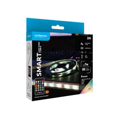 Modee Ταινία LED Smart με Τηλεχειριστήριο 7W IP20 RGB & USB 80lm 2M