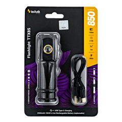 Technik Φακός Χειρός TTX85 9xP35 LED 850lm (1x18650 2000mAh)