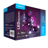 Modee Χριστουγεννίατικα Φωτάκια LED Τύπου Berry με Αντάπτορα (576LED/6m) Θερμό Λευκό