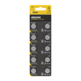 Technik Αλκαλικές Μπαταρίες Κουμπιά Platinum AG12 / LR43 / 186 / 386 1.5V B10