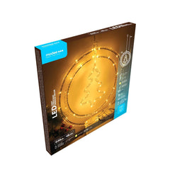 Modee Χριστουγεννιάτικο Διακοσμητικό Παραθύρου LED μπαταρίας (48LED D50cm)