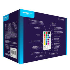 Modee Χριστουγεννιάτικα Λαμπάκια LED Τύπου Berry με Βύσμα & Τηλεχειριστήριο (200LED/20m/10cm) RGB