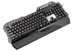 Ravcore Hybrid Μεμβράνης-Μηχανικό Πληκτρολόγιο Ενσύρματο με USB