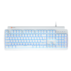 Meetion MT-MK600MX Μηχανικό Gaming Πληκτρολόγιο / Μπλέ Διακόπτες / Λευκό