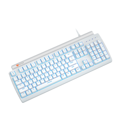 Meetion MT-MK600MX Μηχανικό Gaming Πληκτρολόγιο / Μπλέ Διακόπτες / Λευκό