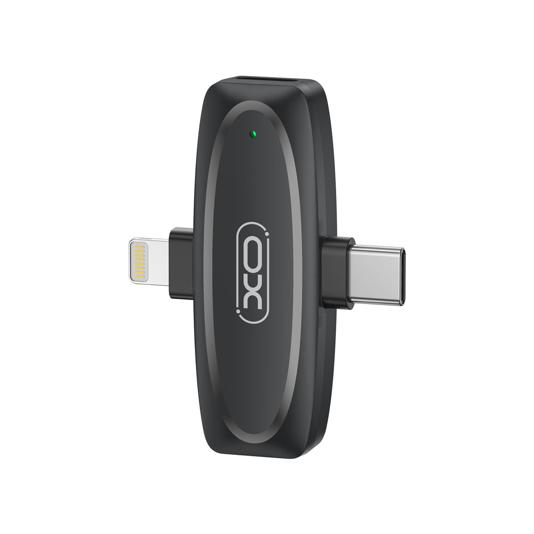 XO MKF10 Ασύρματο Μικρόφωνο 2-σε-1 Type-C & Lightning