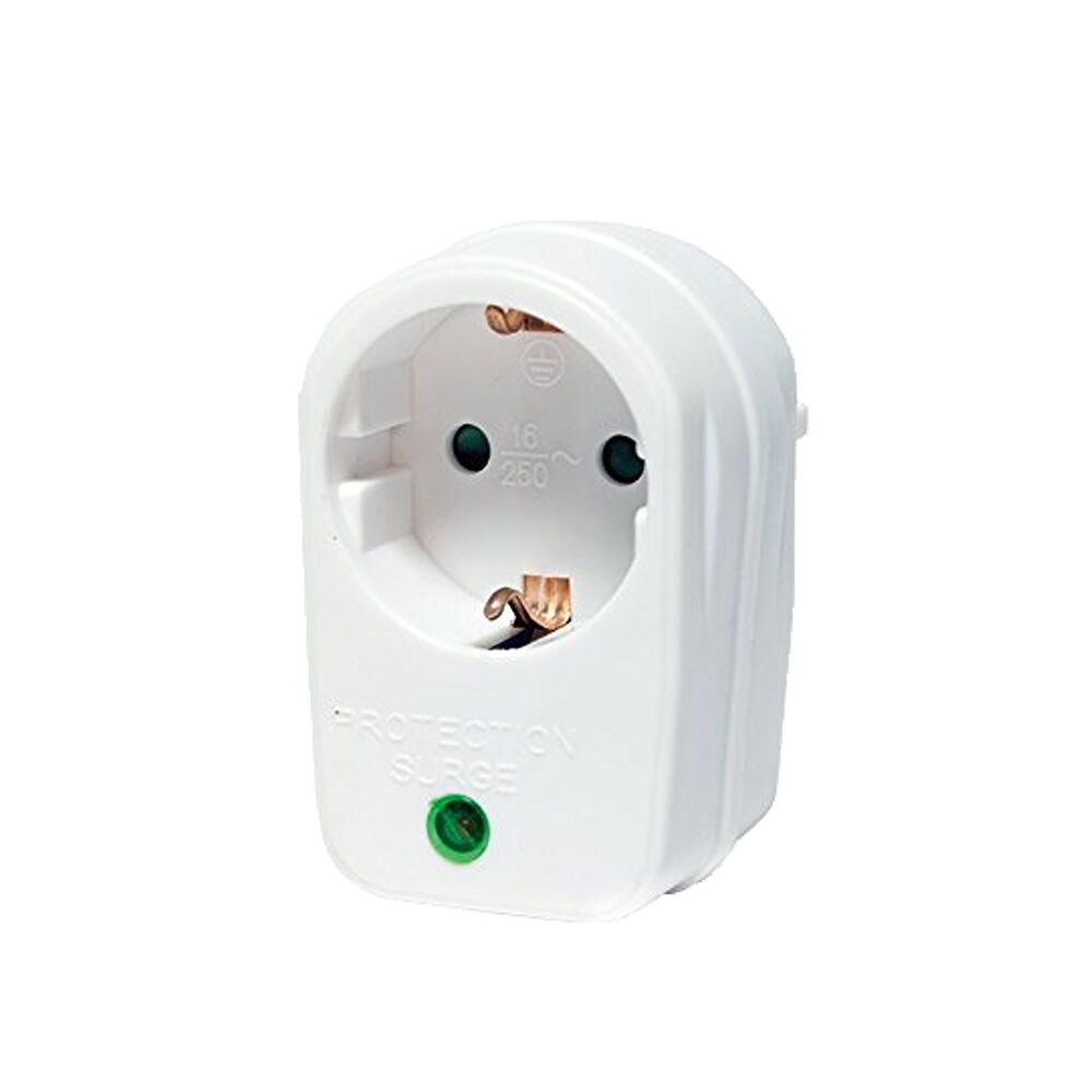 Technik Επαγγελματικός Αντάπτορας Πρίζας 1 Θέσης με Προστασία Υπέρτασης 16A