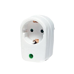 Technik Επαγγελματικός Αντάπτορας Πρίζας 1 Θέσης με Προστασία Υπέρτασης 16A