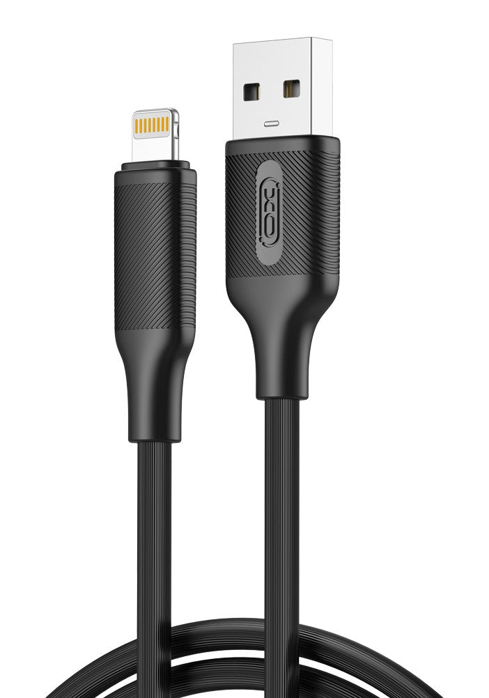 XO NB265 Μινιμαλιστικό Καλώδιο Lightning Μαύρο