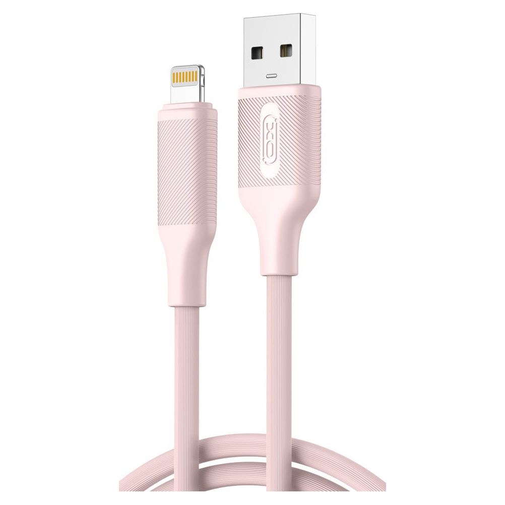 XO NB265 Μινιμαλιστικό Καλώδιο Lightning Ροζ