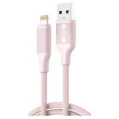 XO NB265 Μινιμαλιστικό Καλώδιο Lightning Ροζ