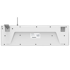 Meetion MT-K300 Standard USB Ενσύρματο Πληκτρολόγιο Λευκό