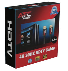 Καλώδιο HDMI 2.0V Premium 1.5m 4K 30HZ