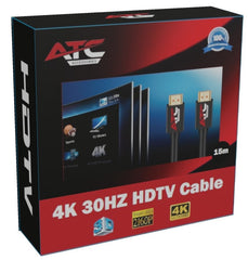 Καλώδιο HDMI 2.0V Premium 15m 4K 30HZ