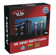 Καλώδιο HDMI 2.0V Premium 3m 4K 30HZ