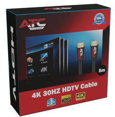 Καλώδιο HDMI 2.0V Premium 5m 4K 30HZ