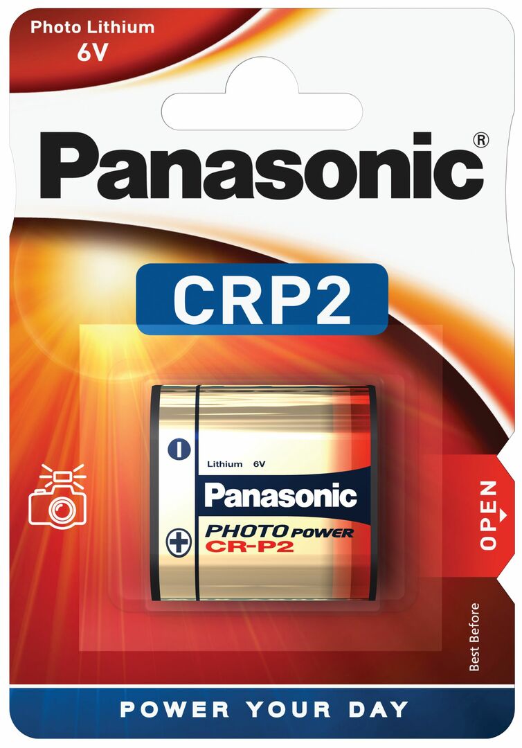 Panasonic Μπαταρία Φωτογραφικών Μηχανών CR-P2P (1τμχ)