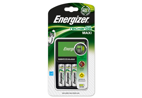 Energizer Maxi Φορτιστής με 4xAA 2000mAh