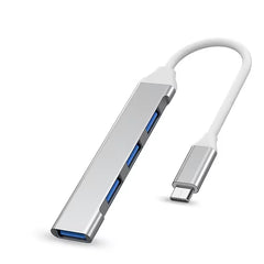 USB Hub με 3 Θύρες USB 2.0, 1 Θύρα USB 3.0 και Καλώδιο Type-C