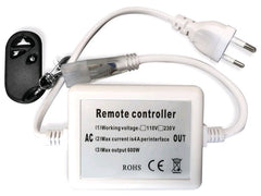 Avide Τηλεχειριστήριο RF και Ελεγκτής LED Ταινίας 220V 600W με Ντίμερ 3528 SMD