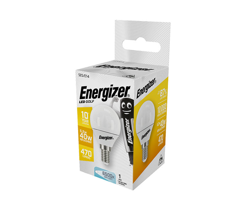 Energizer BEC Mini Σφαιρική Λάμπα LED OPAL 4.9W E14 470lm 6500K