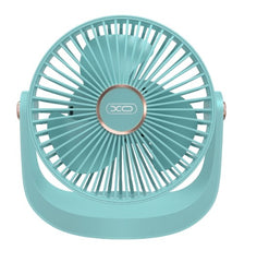 XO MF101 Επιτραπέζιος Ρυθμιζόμενος Ανεμιστήρας 1200mAh Μπλε