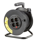 Technik Professional Στροφείο 4 Θέσεων 25m 1,5mm Μαύρο