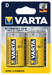 Varta Μπαταρίες Απλές R20 D (2τμχ)