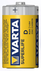 Varta Μπαταρίες Απλές R20 D (2τμχ)