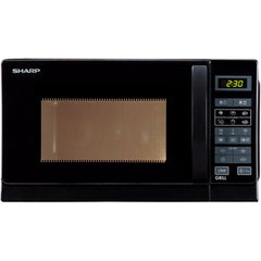 Sharp Φούρνος Μικροκυμάτων Μαύρο με Γκριλ 20L 800W